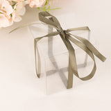 Add Elegance to Any Occasion with Dusty Sage Green Satin Ribbon